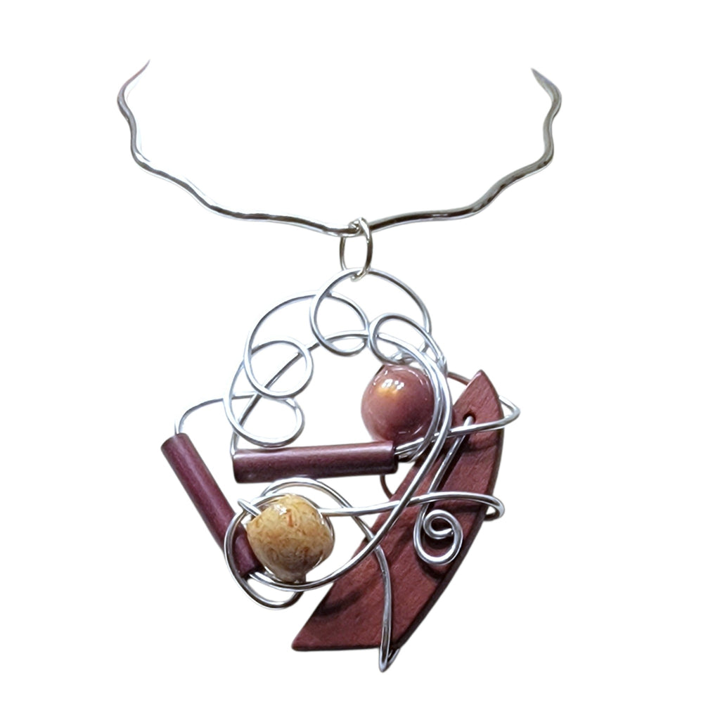 Earth & Element Wire Sculptural Choker