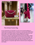 The Artisan Fusion Bag